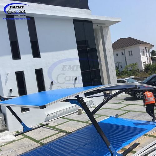 Are you looking for a blue carport for your luxury cars and house?