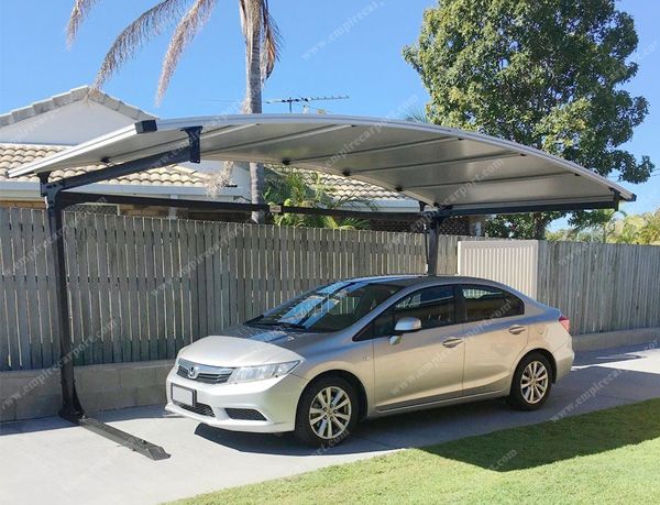 Side carport for 1car use