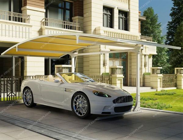 Side carport for 1car use