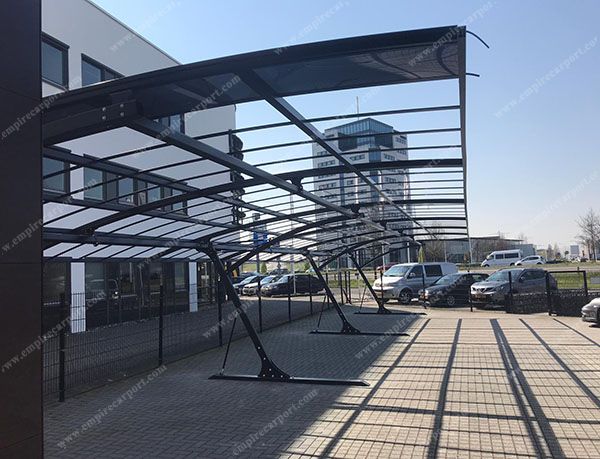 Multichannel Polycarbonate Roof Carport